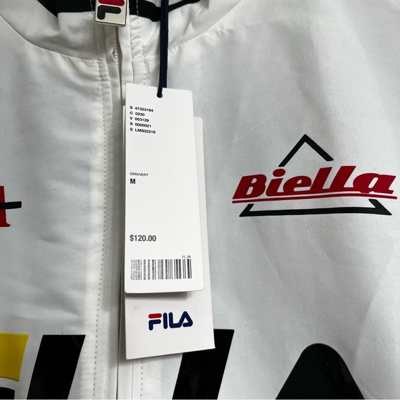 FILA UO Exclusive Navigator Racing Windbreaker Jacket - Picture 4 of 7